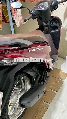 Honda Vision 2026 Cao Cấp màu Đỏ 16km