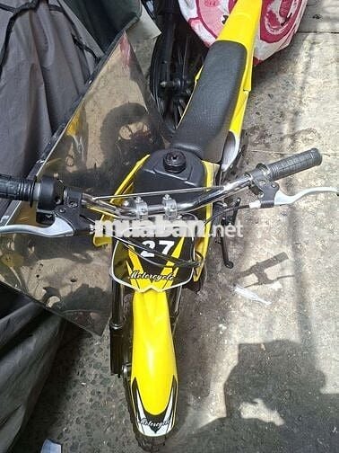Xe mô tô mini 49.9cc Vàng dưới 30km