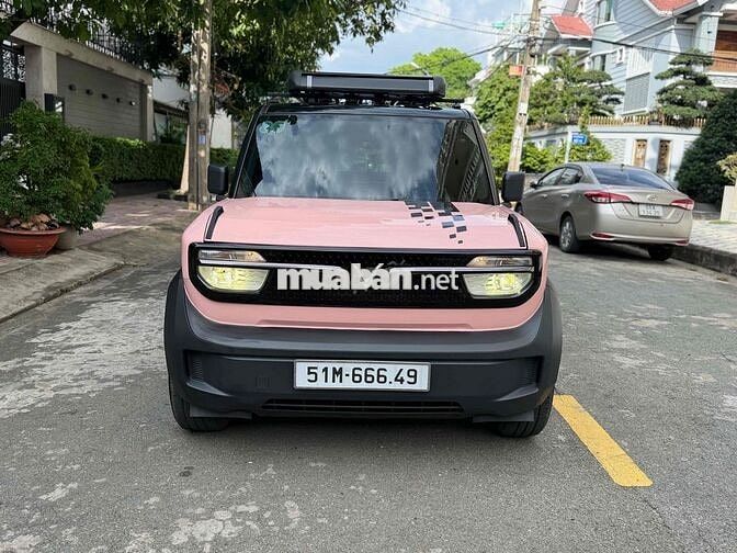 VinFast VF3 Hồng 18000 km thuê pin 900k