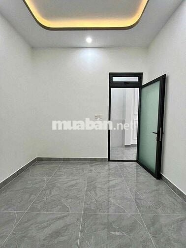 Hạ giá, bán gấp nhà lầu mới xây cuối đường Huỳnh Văn Nghệ