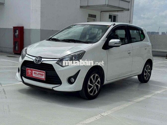 Toyota Wigo 1.2G MT 2019 Trắng 24.000km