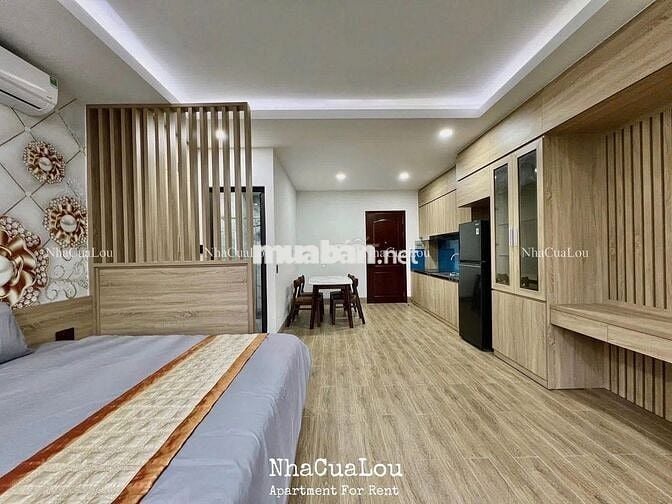 Cho thuê căn hộ studio ban công full nội thất Trần Đình Xu Quận 1