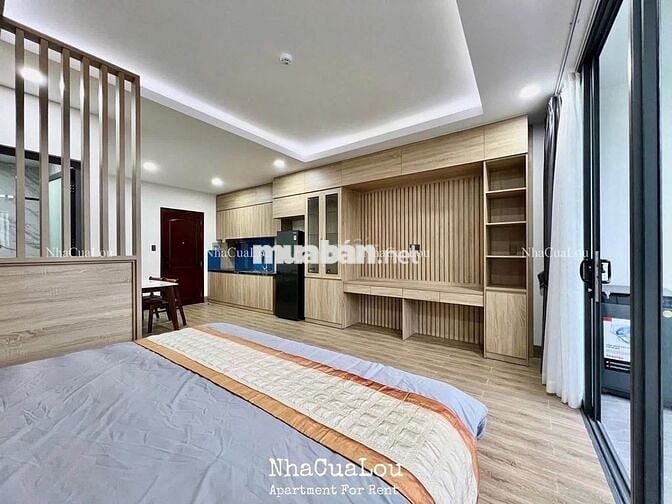 Cho thuê căn hộ studio ban công full nội thất Trần Đình Xu Quận 1