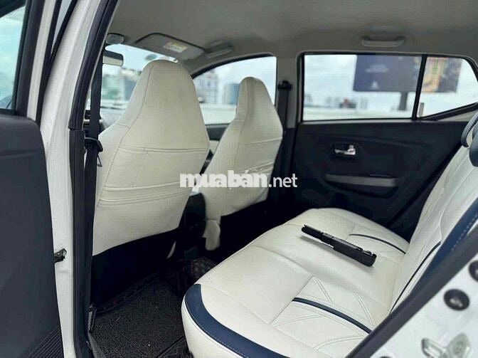 Toyota Wigo 1.2G MT 2019 Trắng 24.000km