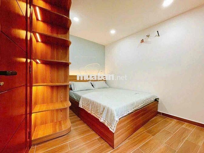 cho thuê nhà 854 /thống nhất p15 (4,3x9) lửng , 2 lầu , st 4pn , 5wc