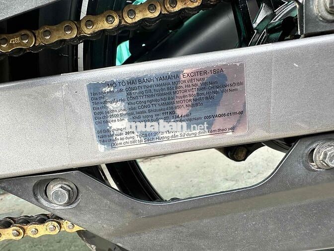 Yamaha Exciter 150 2016 Trắng 36995 km