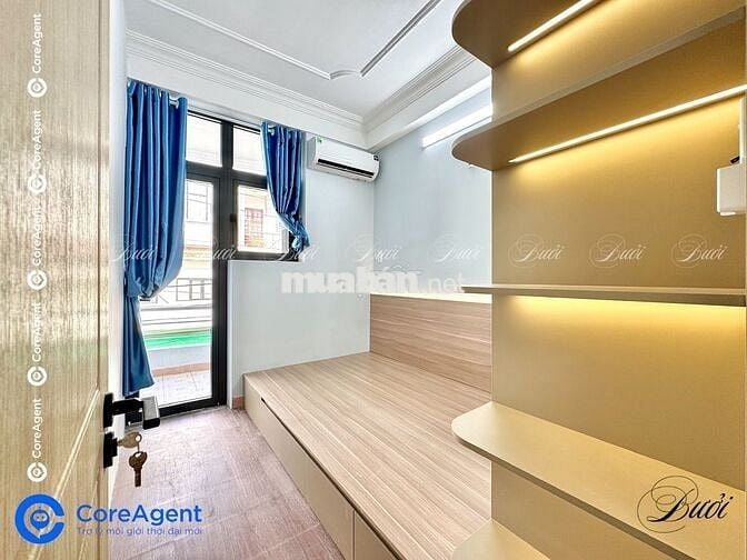 CĂN 2 PHÒNG NGỦ TÁCH BẾP BAN CÔNG VÒNG XOAY PHÚ LÂM 