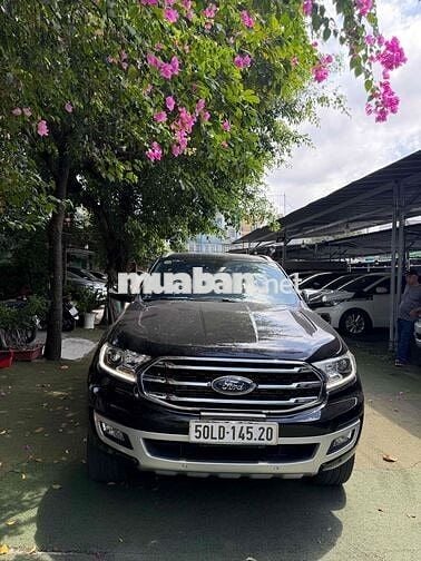 Ford Everest Titanium 1 cầu 2019 Đen 95.000 km
