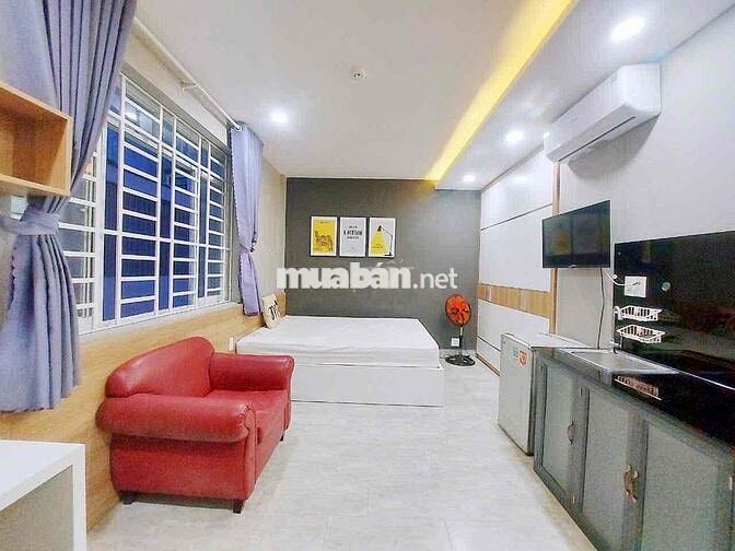HỆ THỐNG PHÒNG STUDIO, 1PN BAN CÔNG CỬA SỔ FULL NỘI THẤT GẦN LOTTE