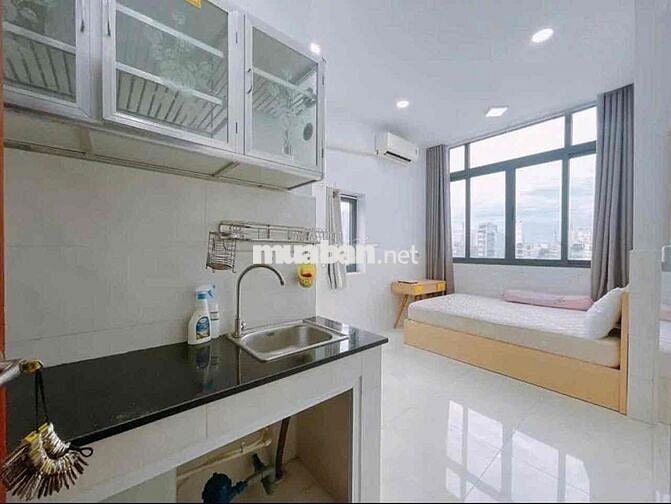 HỆ THỐNG PHÒNG STUDIO, 1PN BAN CÔNG CỬA SỔ FULL NỘI THẤT GẦN LOTTE