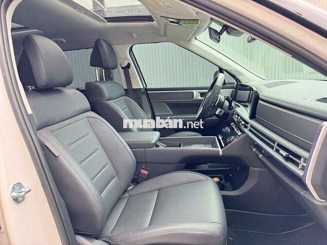 Hyundai Santafe Prestige 2.5L 2025 7.800km Trắng