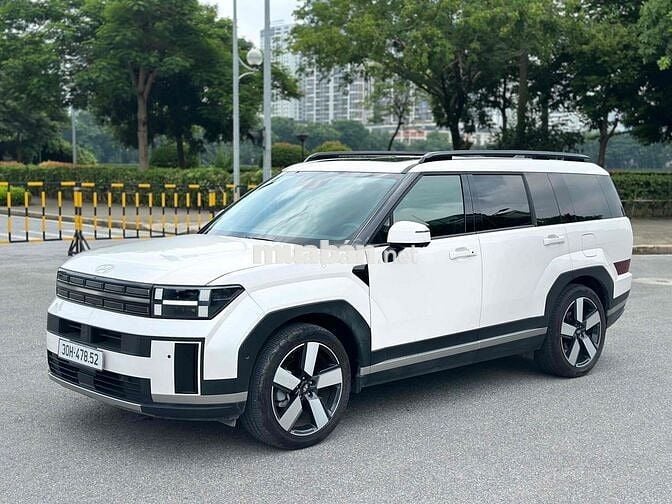 Hyundai Santafe 2.5Prestige 2025 Trắng Odo 7000Km
