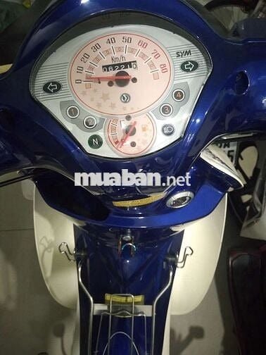 SYM Angela 50cc Trắng Xanh 6221 km