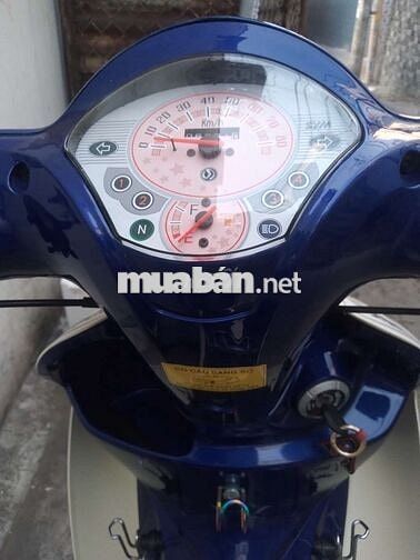SYM Angela 50cc Trắng Xanh 6221 km