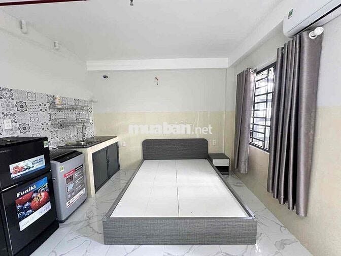 Cho Thuê Studio Ban Công Riêng Full Nội Thất_CV Phần Mềm Quang Trung