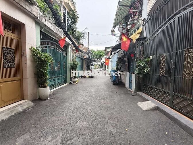 BÁN TÒA NHÀ HẺM 4M LÝ THÁI TỔ Q3 - ĐẤT 190M² - SÀN 519M  Chốt 21TY