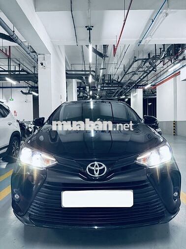 Toyota Vios 1.5 E 2021 Tự động Đen 80000 km
