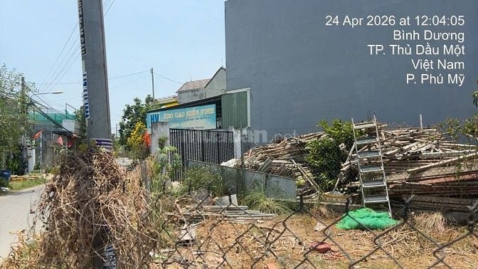 CHÍNH CHỦ BÁN LÔ GÓC DX006 PHÚ MỸ – 105,5m² – MẶT TIỀN GẦN 9,5M – ĐƯỜN