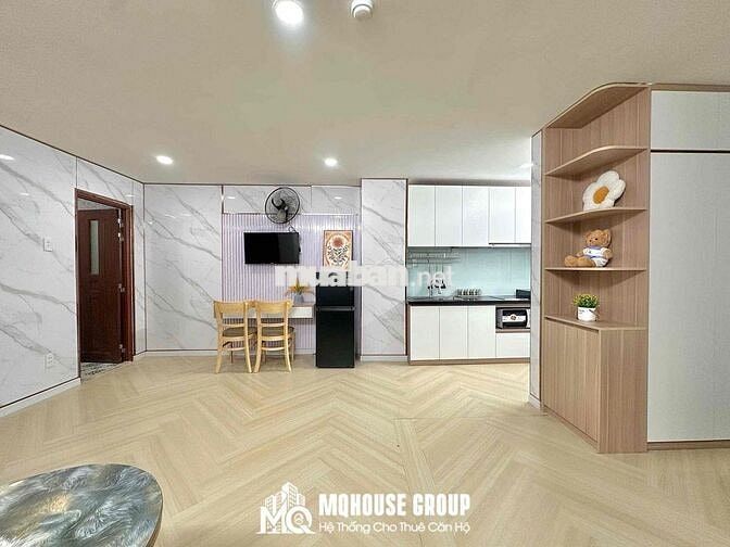 PHÒNG MỚI XÂY THANG MÁY BAN CÔNG STUDIO FULL NT RỘNG 50M2 KẾ AEON HUIT