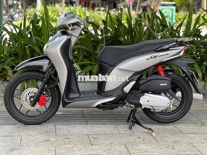 Honda SH Mode 125 Smartkey 2017 Xám bạc đen