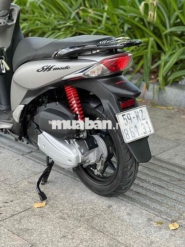 Honda SH Mode 125 Smartkey 2017 Xám bạc đen