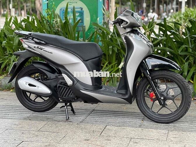 Honda SH Mode 125 Smartkey 2017 Xám bạc đen