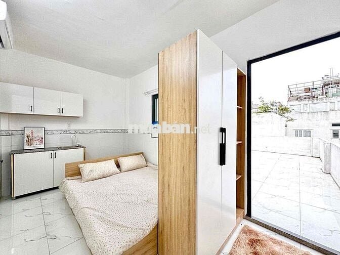 🏡 STUDIO CỬA SỔ TRỜI – SỞ HỮU NGUYÊN SÂN THƯỢNG RIÊNG (sẽ làm mái che)