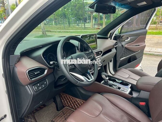 Hyundai Santafe 2019 Full Dầu Premium Trắng