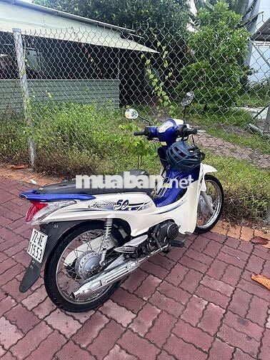 SYM Engenla 50 Trắng, Xanh Xe số