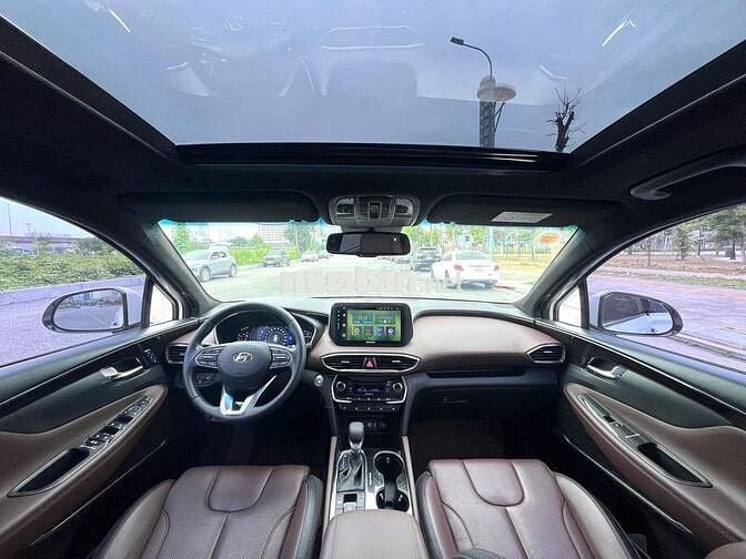 Hyundai Santafe 2019 Full Dầu Premium Trắng