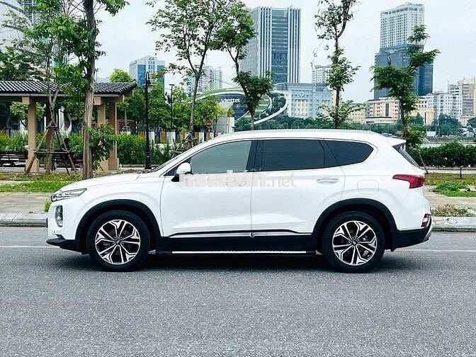 Hyundai Santafe 2019 Full Dầu Premium Trắng