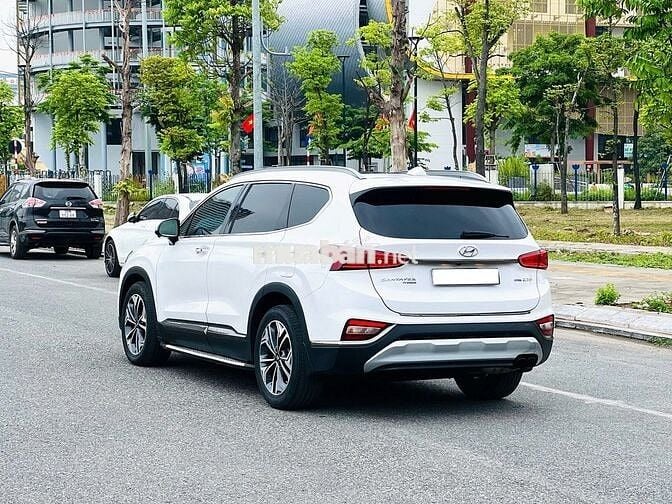 Hyundai Santafe 2019 Full Dầu Premium Trắng