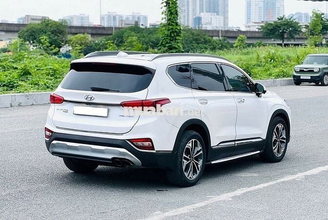 Hyundai Santafe 2019 Full Dầu Premium Trắng