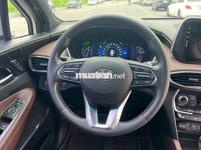 Hyundai Santafe 2019 Full Dầu Premium Trắng