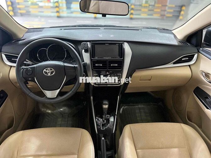 Toyota Vios 1.5G 2019 Đen 64.000 Km