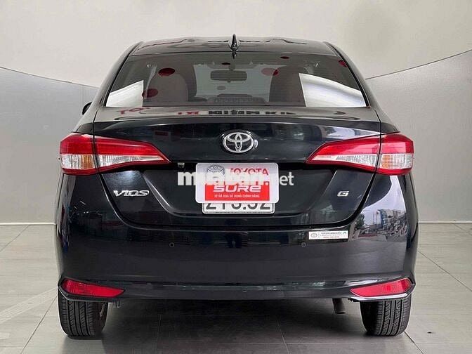 Toyota Vios 1.5G 2019 Đen 64.000 Km