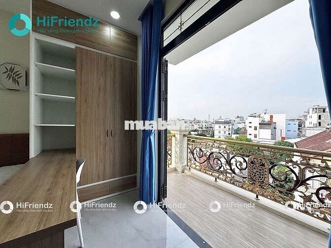 PHÒNG STUDIO BAN CÔNG THANG MÁY NHẬN XE ĐIỆN+PET ĐẦY ĐỦ NỘI THẤT