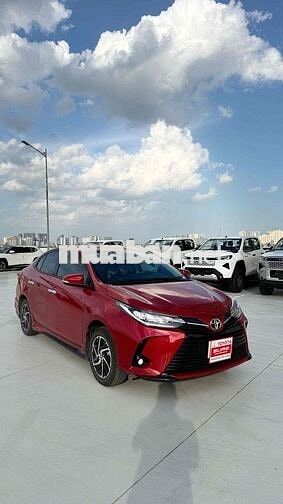 Toyota Vios 2021 1.5G CVT Đỏ 40.000km