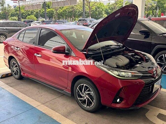 Toyota Vios G 2021 Số tự động 5 chỗ Đỏ