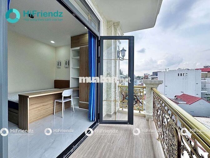 PHÒNG STUDIO BAN CÔNG THANG MÁY NHẬN XE ĐIỆN+PET ĐẦY ĐỦ NỘI THẤT
