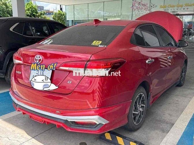 Toyota Vios G 2021 Số tự động 5 chỗ Đỏ