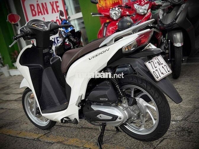 Honda Vision 2023 Smartkey Trắng