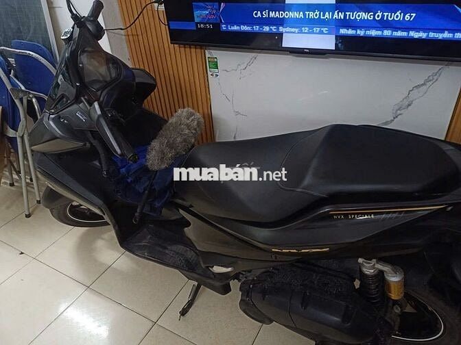 Yamaha NVX 155 ABS khoá smartkey Đen nhám