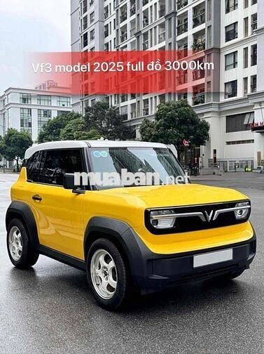 VinFast VF3 2025 Vàng 3000km