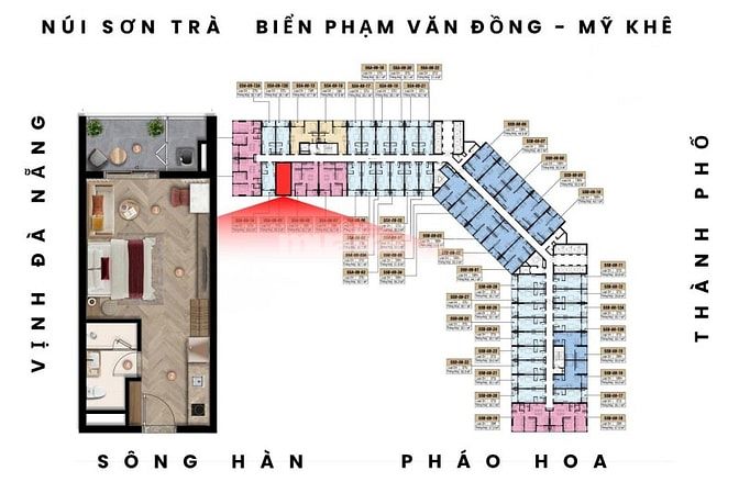🔥 HOT STUDIO VIEW SÔNG HÀN – PHÁO HOA DIFF TẠI SYMPHONY 5 🔥