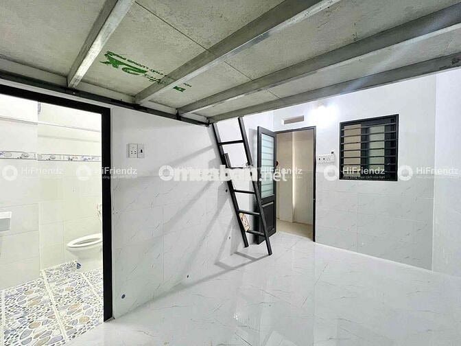 TRỐNG SẴN DUPLEX GÁC CAO SẴN MÁY LẠNH NGAY VĂN CAO - NGÃ TƯ BỐN XÃ