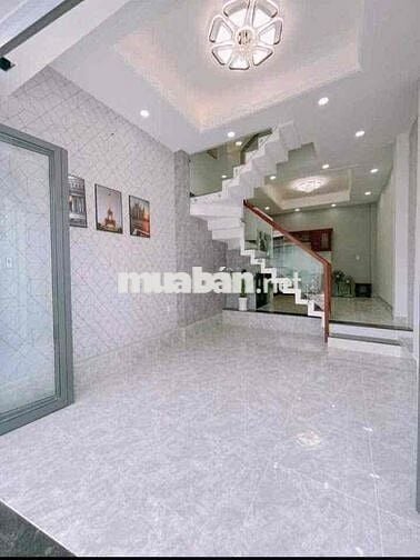 cho thuê nhà 1/ đường số 28 an nhơn (4x11) 3 lầu , 4pn , 3wc st