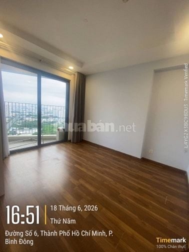 CHÍNH CHỦ CHO THUÊ CĂN HỘ 3PN 90m2 ở Q8, căn góc 2 ban công, tầng cao