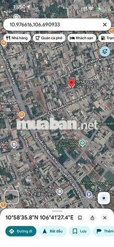 BÁN ĐẤT PHÚ HOÀ TDM GẦN TRƯỜNG HỌC