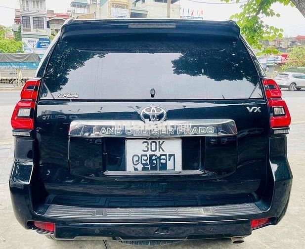 Toyota Prado VX 2018 Đen 70000 km